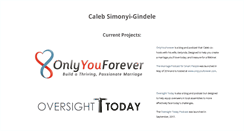 Desktop Screenshot of calebsg.com